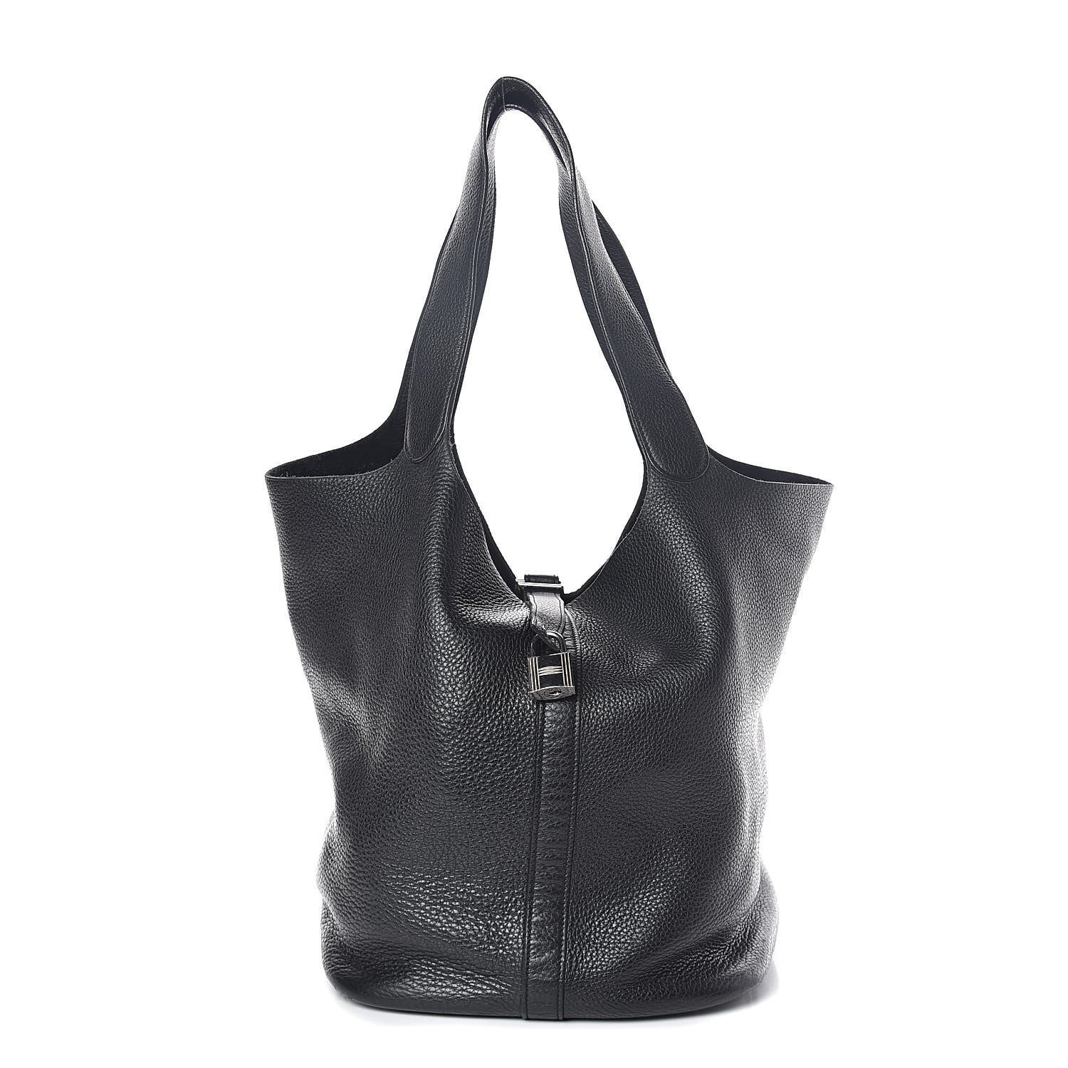 Hermes Taurillon Clemence Picotin Lock TGM Black 1 of 10