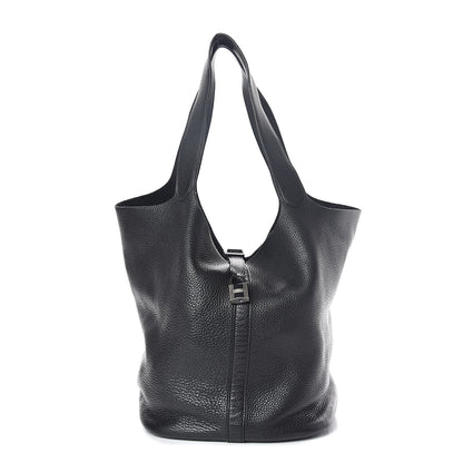 Hermes Taurillon Clemence Picotin Lock TGM Black 1 of 10