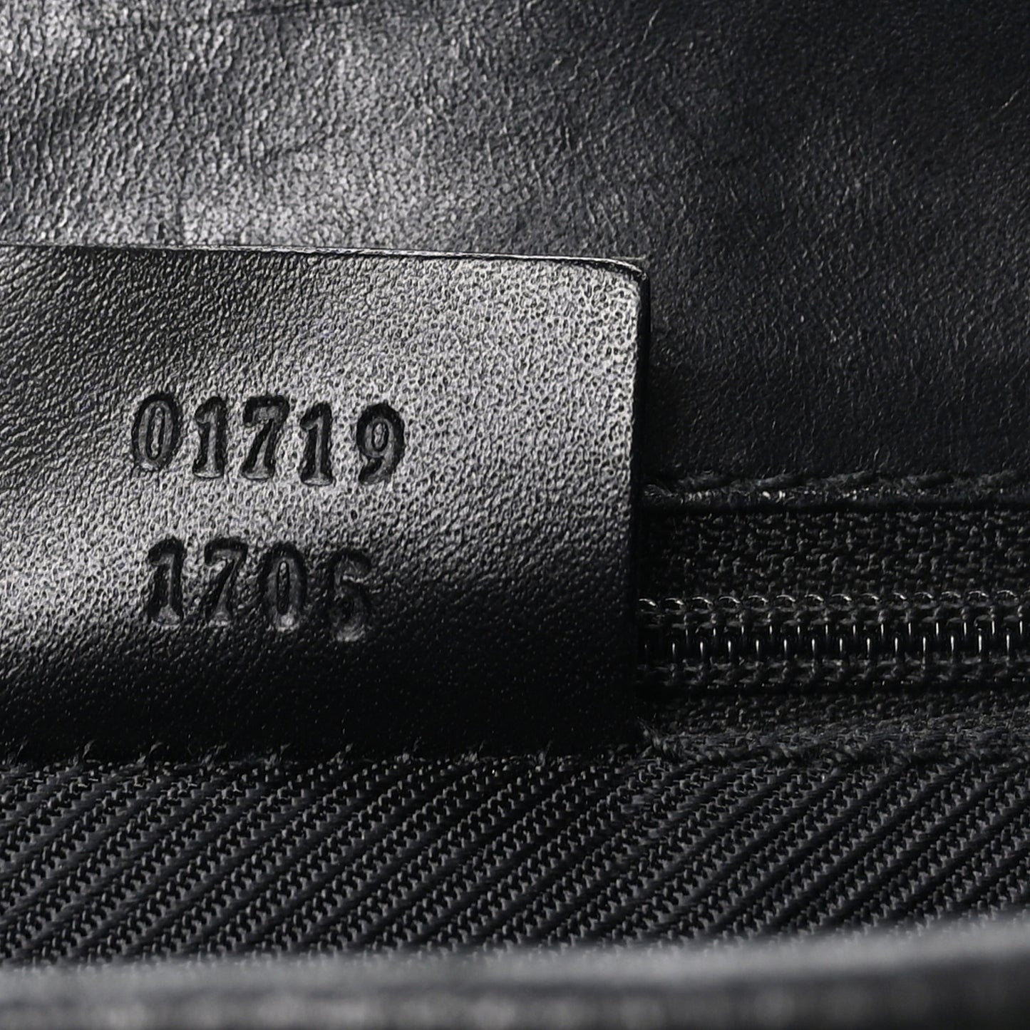 Monogram Jackie Shoulder Bag Black
