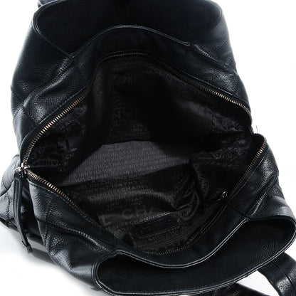 Chanel Caviar Square Stitched Tote Black 5 of 7