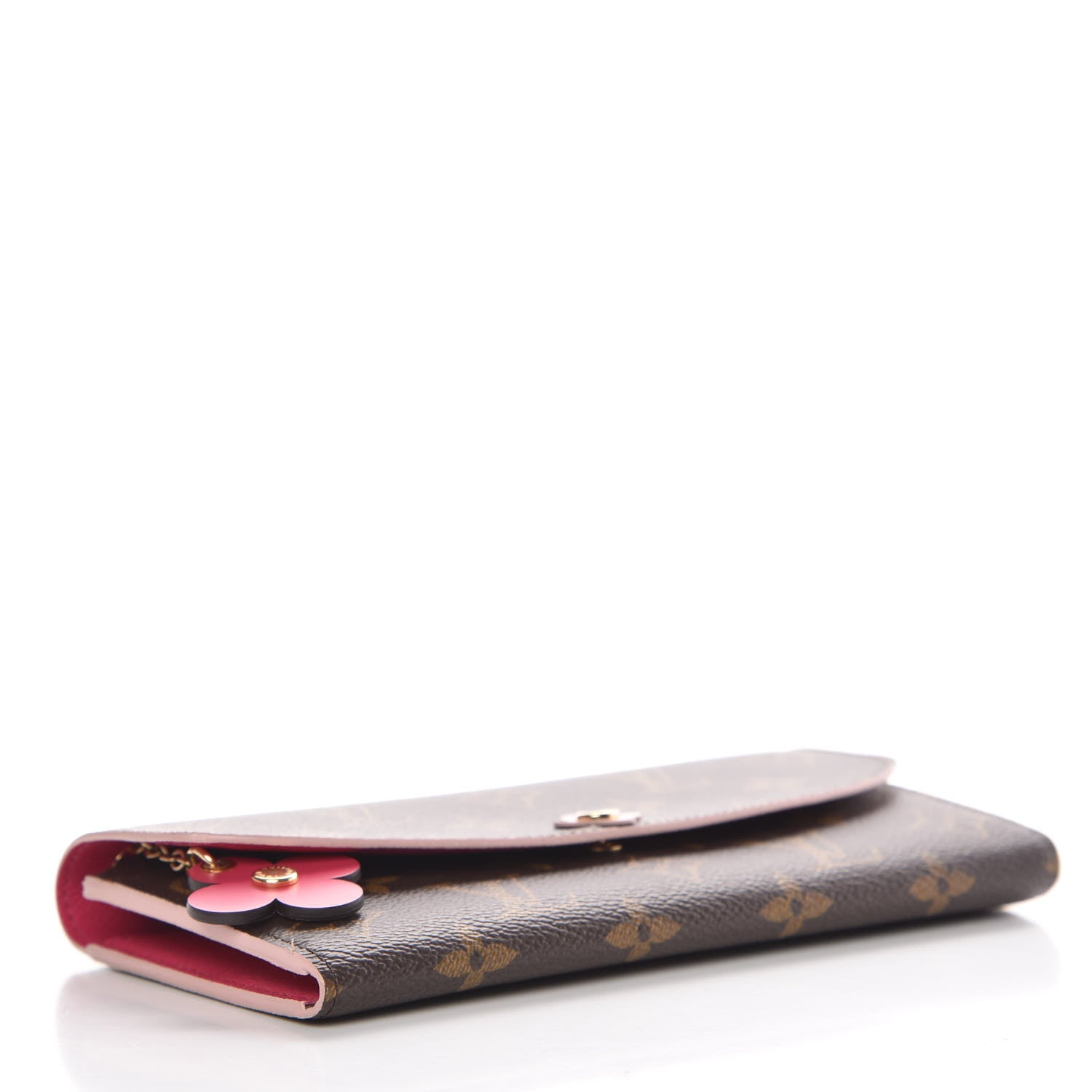 Louis Vuitton Monogram Bloom Flower Emilie Wallet 4 of 9