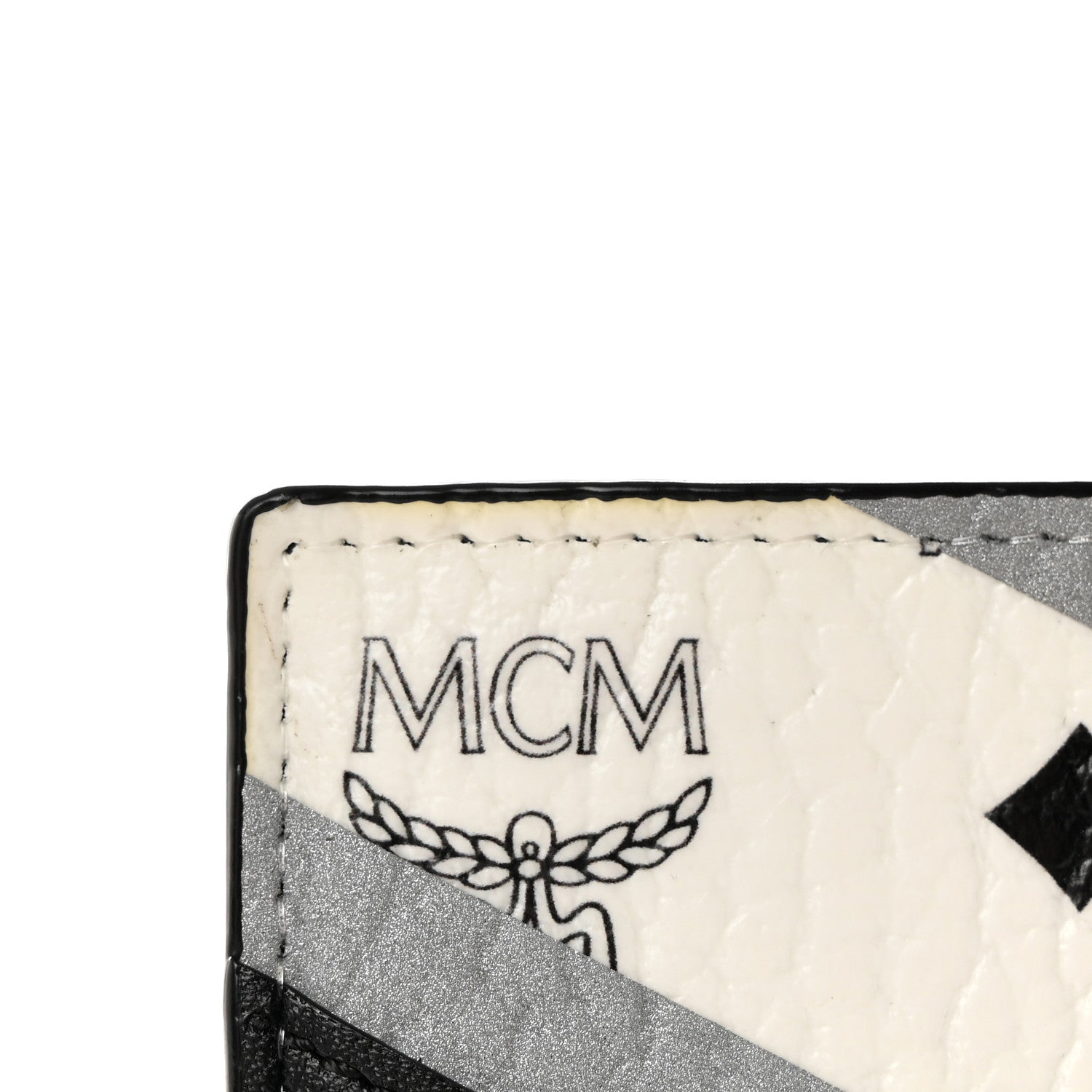 MCM Visetos Colorblock Bifold Wallet Black 9 of 10