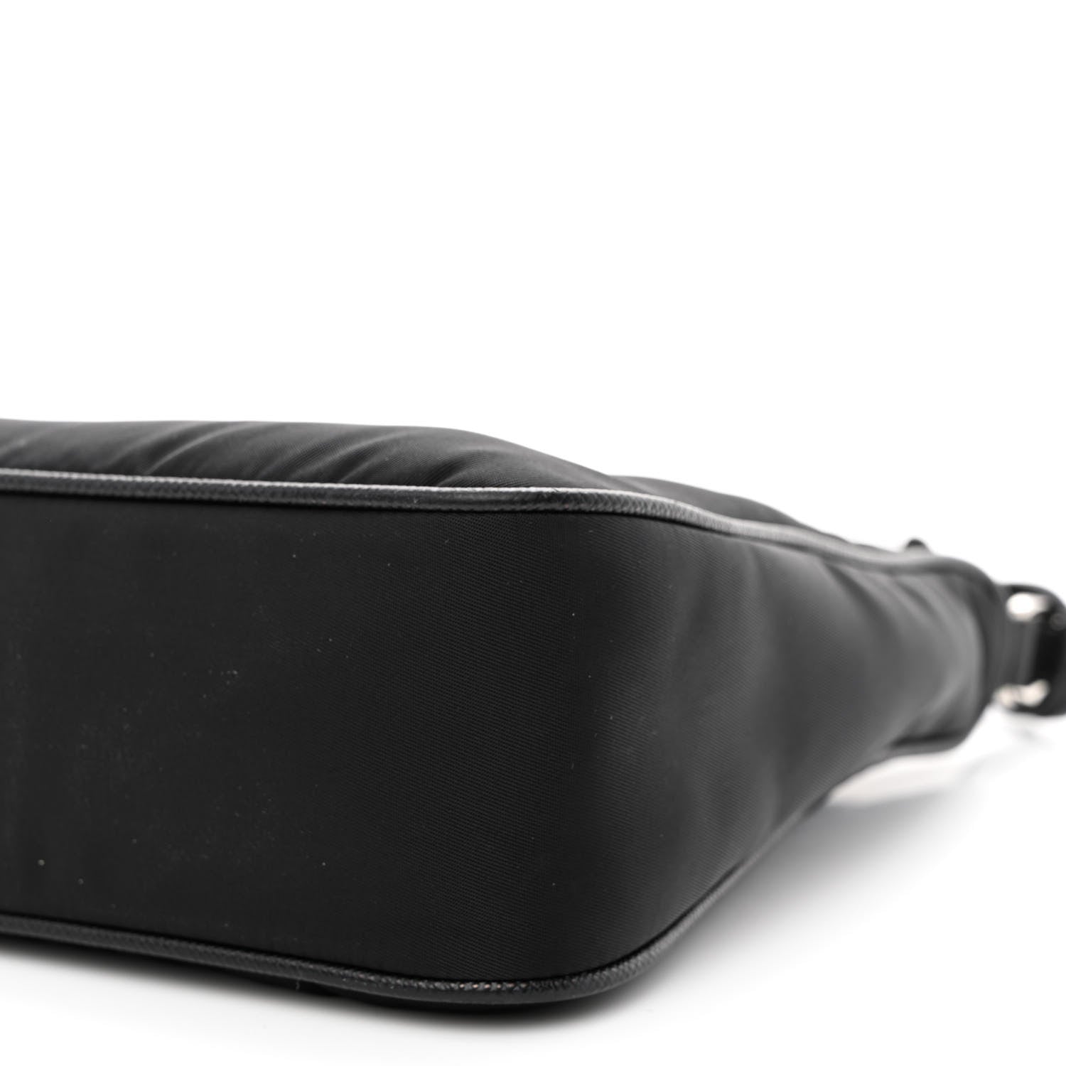 Prada Tessuto Nylon Saffiano Mini Re-Edition 2005 Bag Black 10 of 10