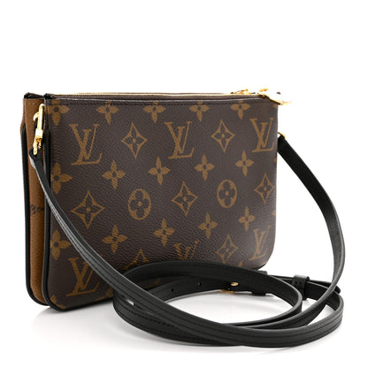 Louis Vuitton Reverse Monogram Giant Double Zip Pochette 3 of 9