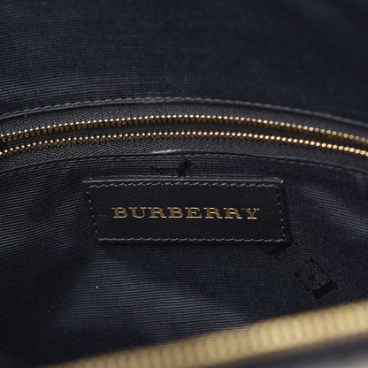 Burberry Signature Grain Calfskin Medium Welburn Tote Pale Grey 6 of 10