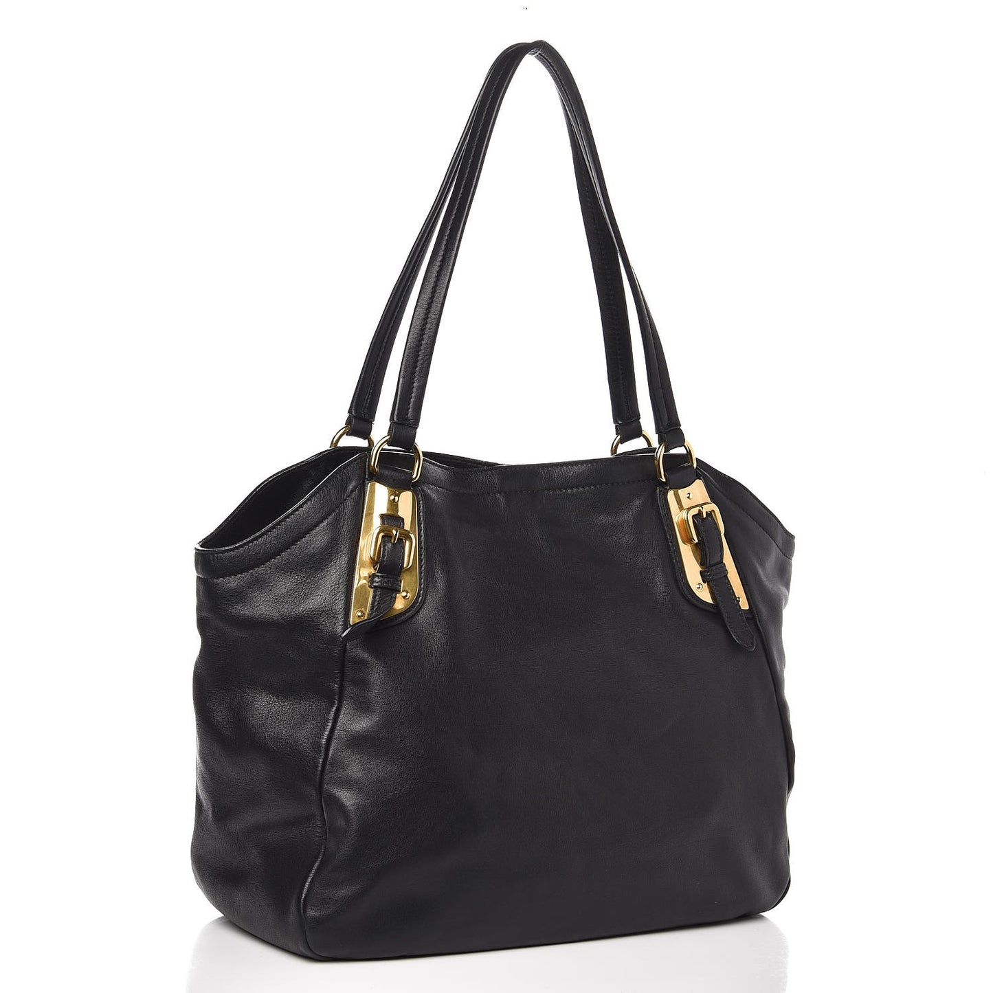 Soft Calf Tote Black