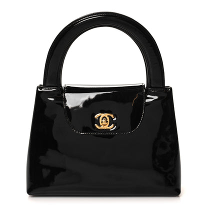 Chanel Patent Small Kelly Flap Bag Black 1 of 13
