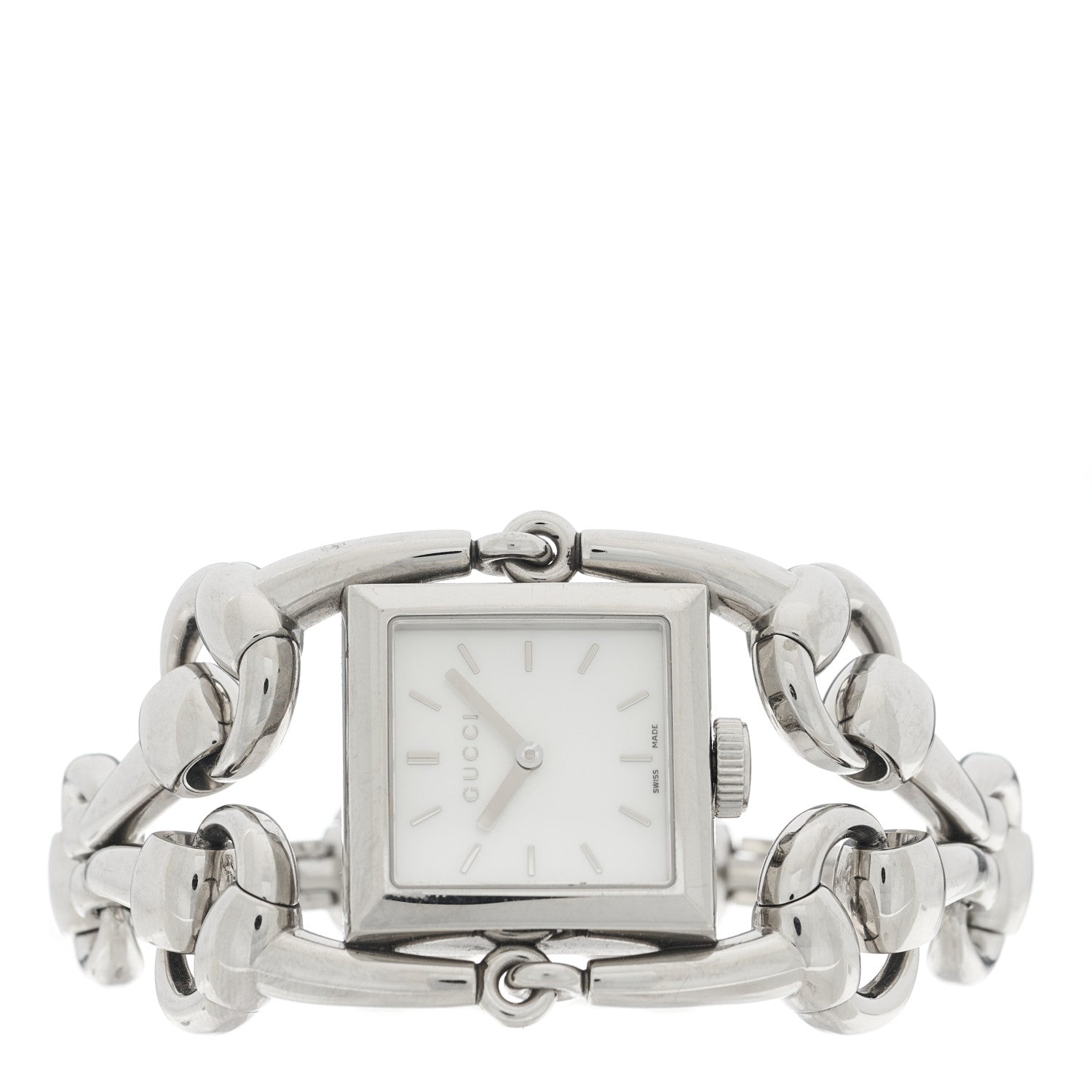 Gucci Stainless Steel Mother of Pearl 25MM Signoria Quartz Watch 2 of 4