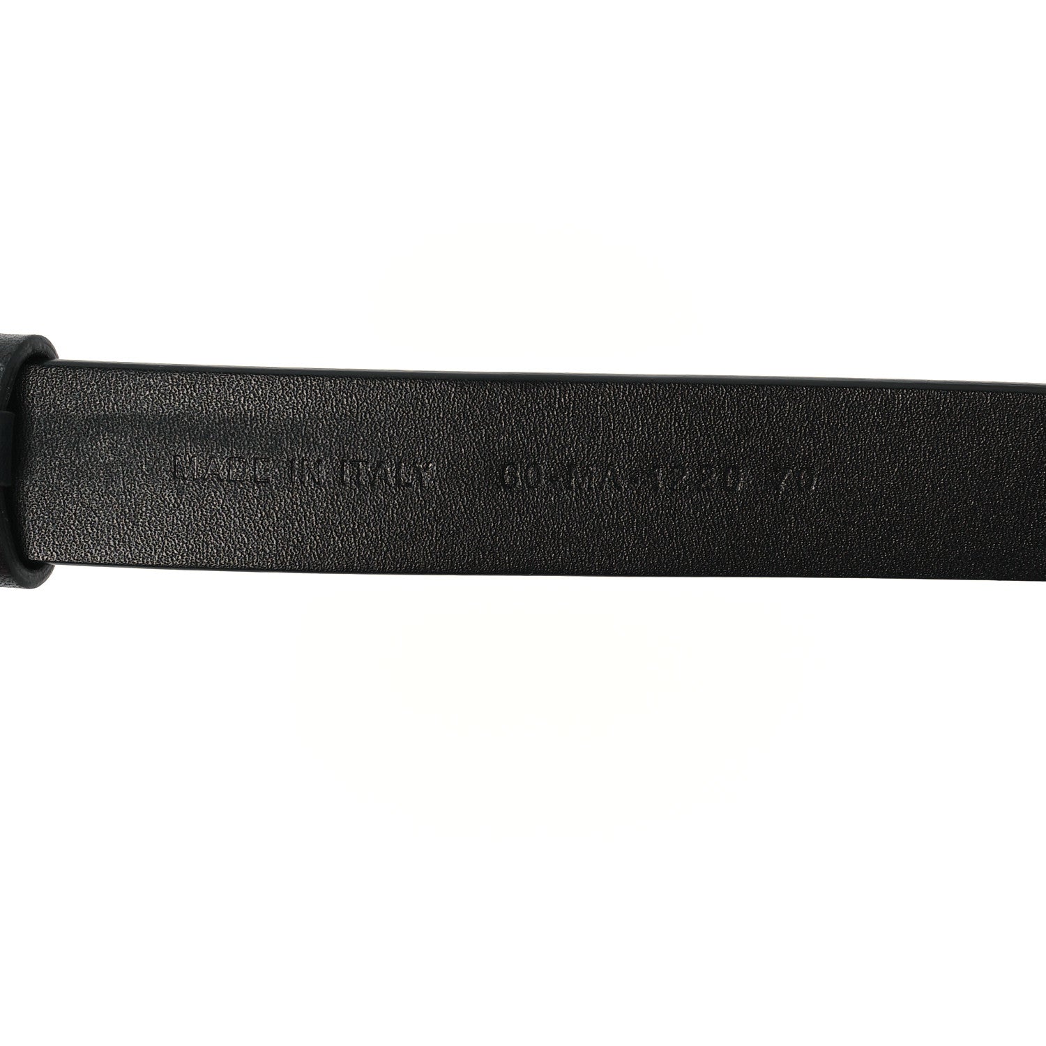 Christian Dior Calfskin Saddle Belt 70 28 Black 4 of 6