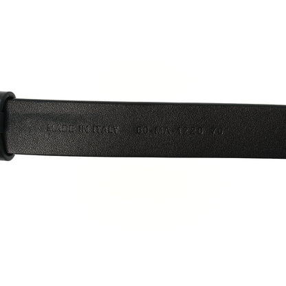 Christian Dior Calfskin Saddle Belt 70 28 Black 4 of 6