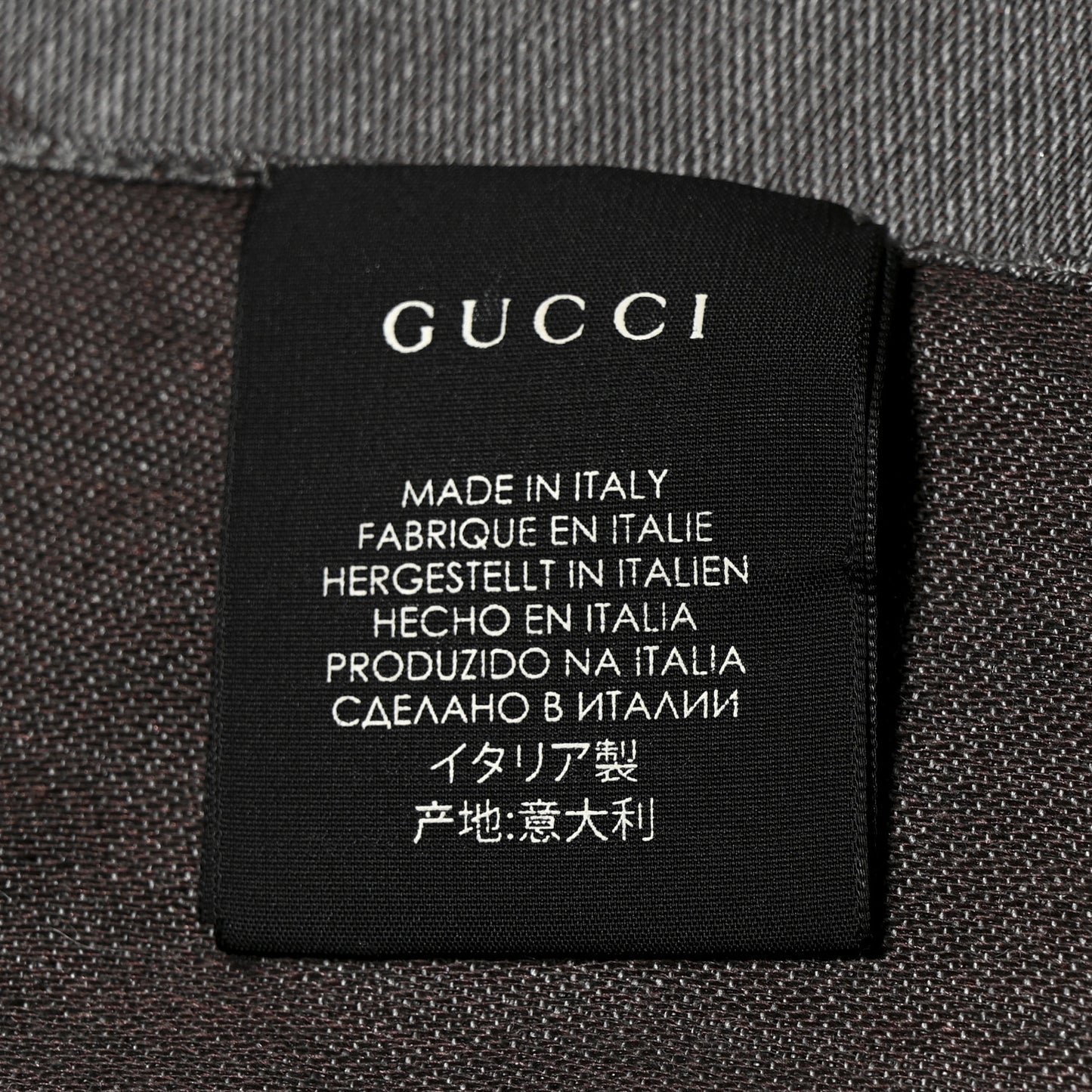 Wool Silk GG Monogram GGNat Scarf Anthracite