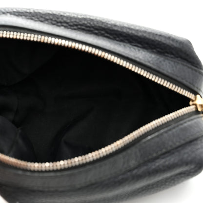 Gucci Pebbled Calfskin Medium Soho Cosmetic Case Black 5 of 7