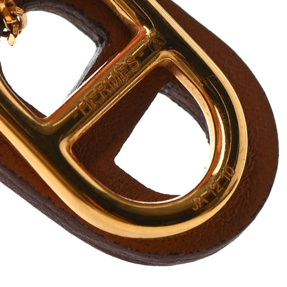 Hermes Swift O'Maillon Pendant Necklace Gold 5 of 6