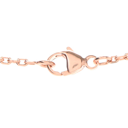 Hermes Lacquered Rose Gold Mini Pop H Pendant Necklace Black 4 of 6
