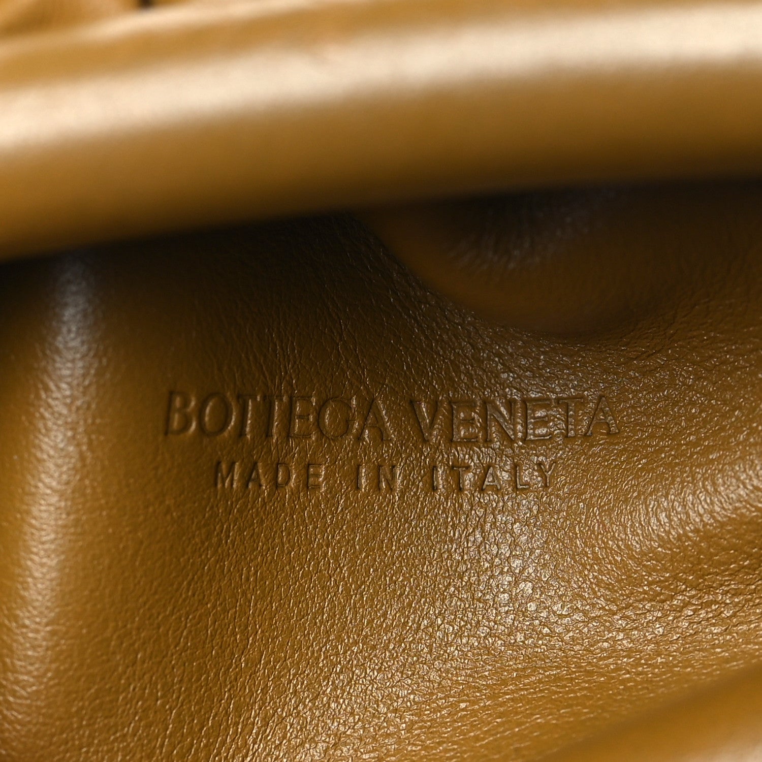 Bottega Veneta Butter Calfskin The Mini Pouch Moutarde 6 of 10
