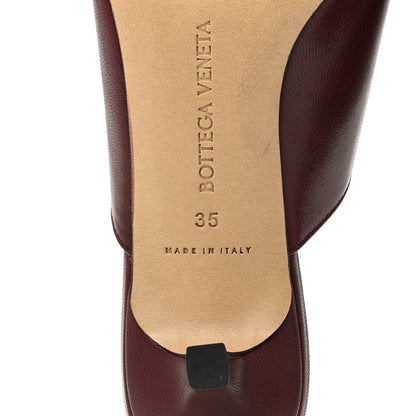 Bottega Veneta Lambskin Stretch Mule 40mm Sandals 35 Barolo 8 of 8