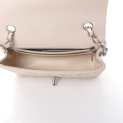 Chanel Caviar Quilted Mini Rectangular Flap Light Beige 5 of 8