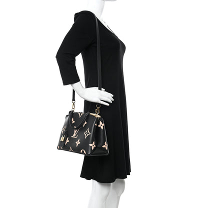 Louis Vuitton Empreinte Monogram Giant Petit Palais Black Beige 2 of 9