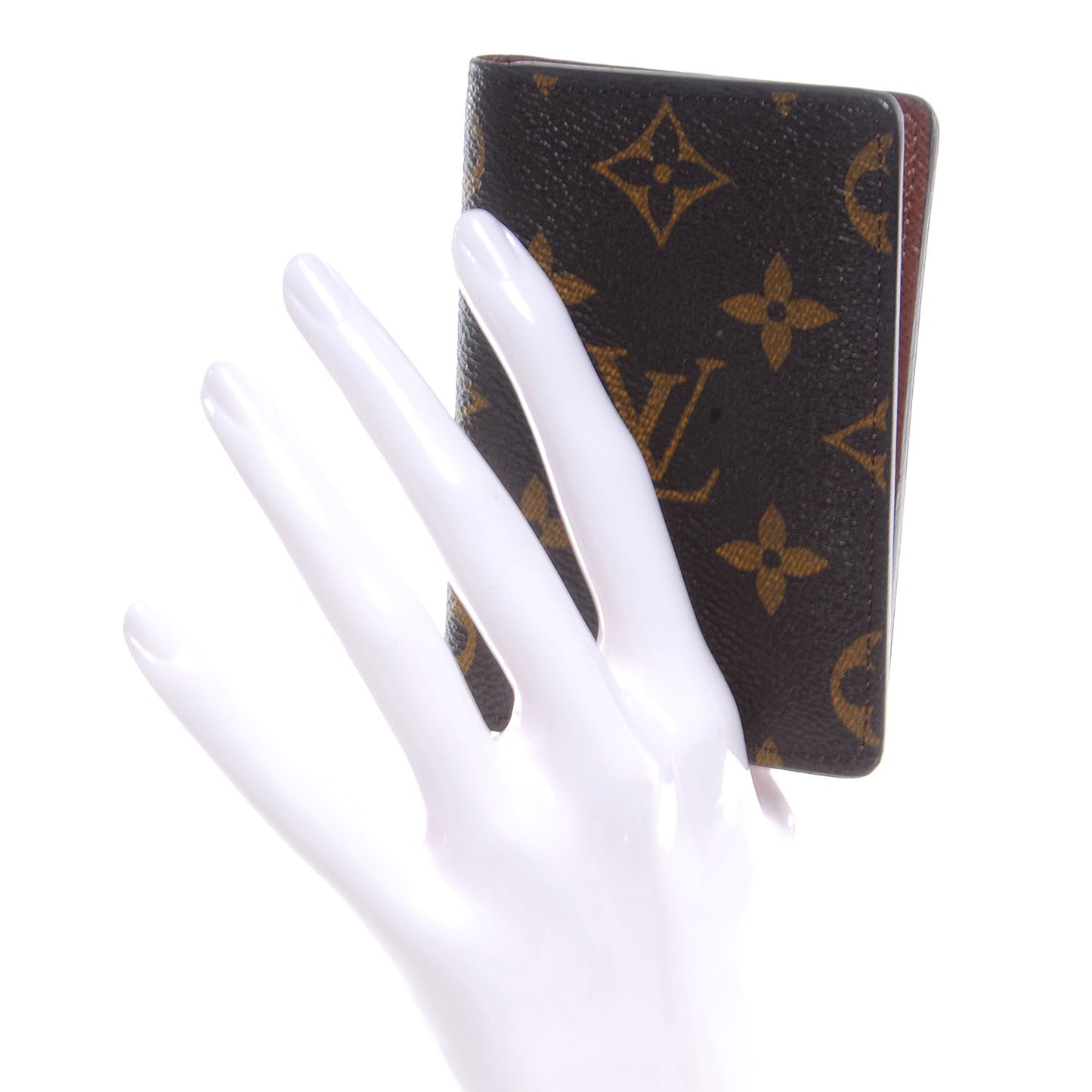 Monogram Pocket Organizer Card Holder