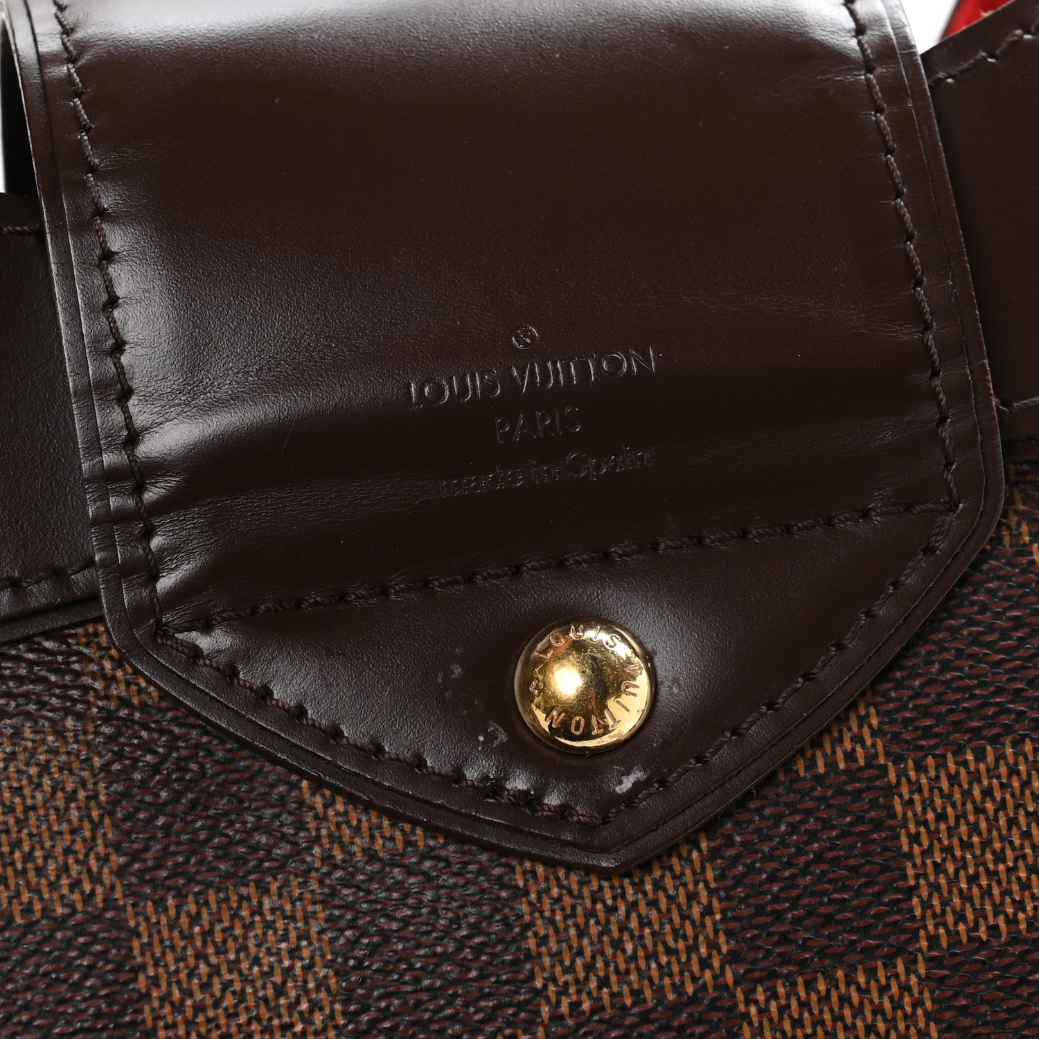 Louis Vuitton Damier Ebene Sistina GM 6 of 10
