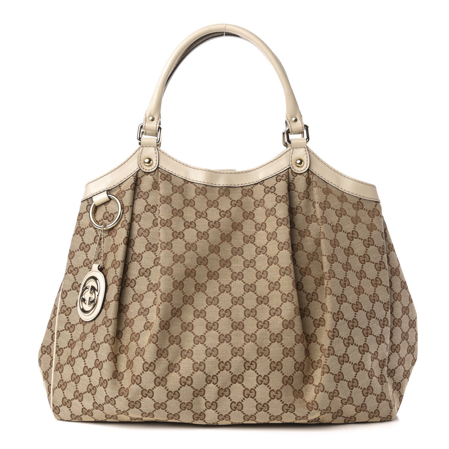 Monogram Large Sukey Tote Off White