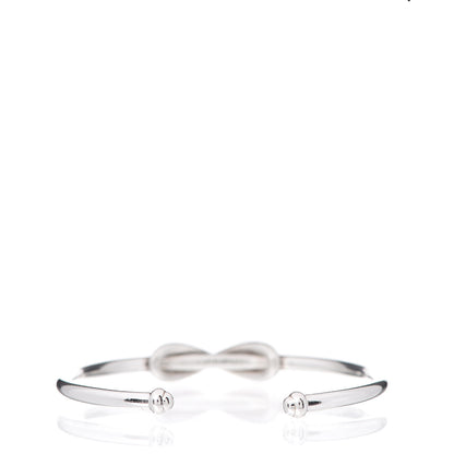 Tiffany Sterling Silver Infinity Cuff Bracelet 2 of 3