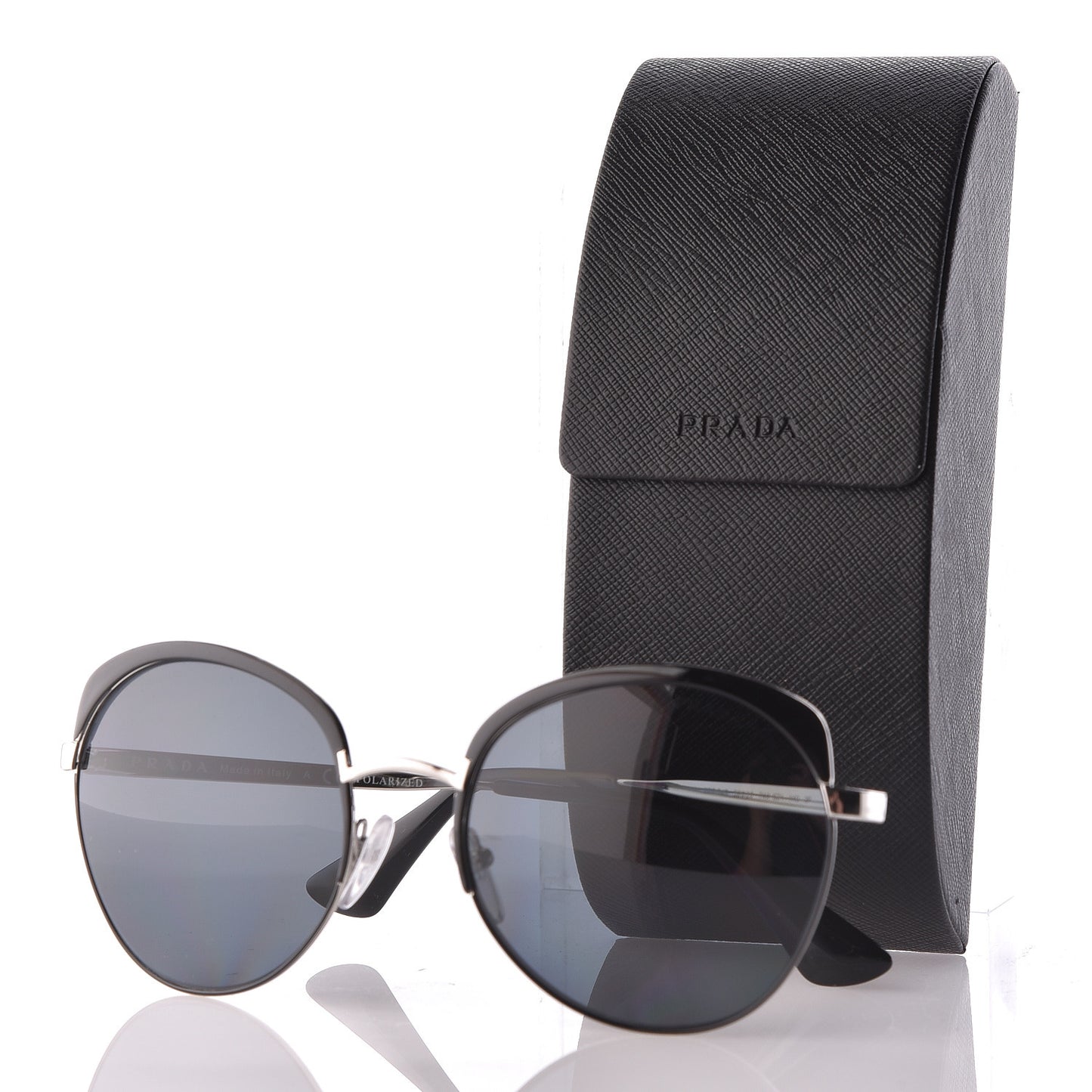 Round Sunglasses SPR 54S Black