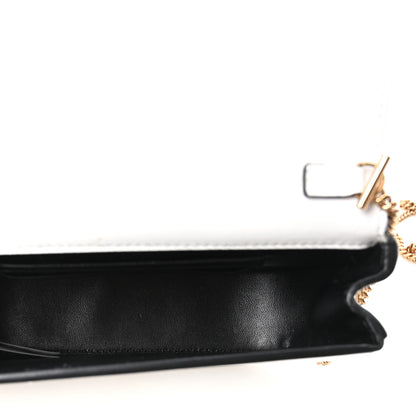 Versace Vitello Virtus Mini Chain Bag White 5 of 10