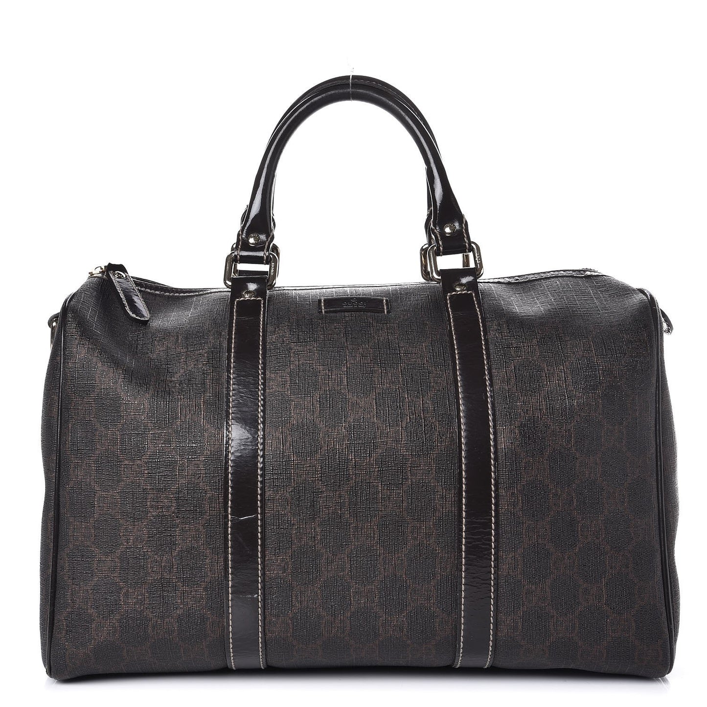 GG Plus Monogram Medium Joy Boston Dark Brown