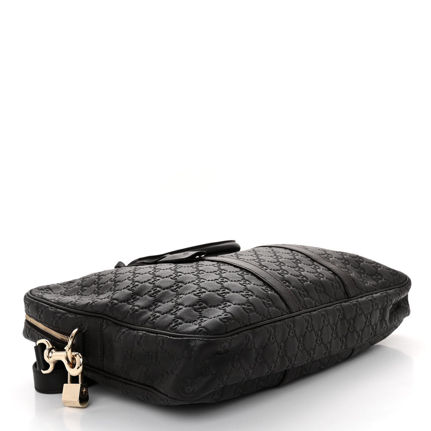 Guccissima Signature Briefcase Black