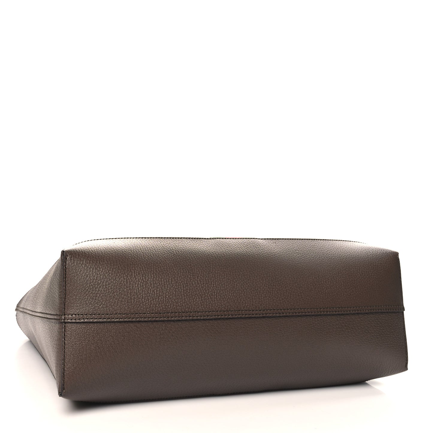 GG Supreme Monogram Web Ophidia Tote Brown