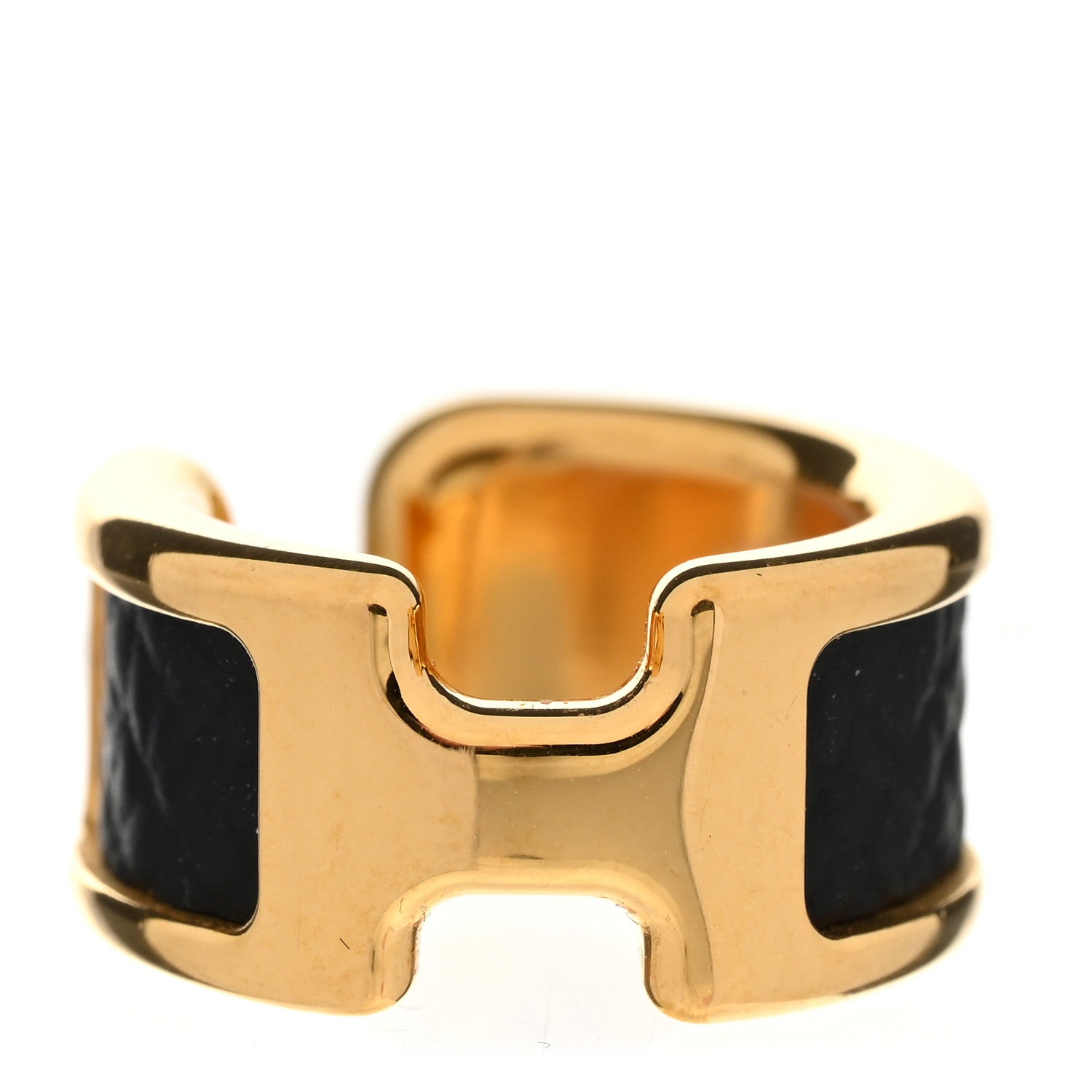 Hermes Epsom Olympe Ear Cuff PM Black 1 of 5
