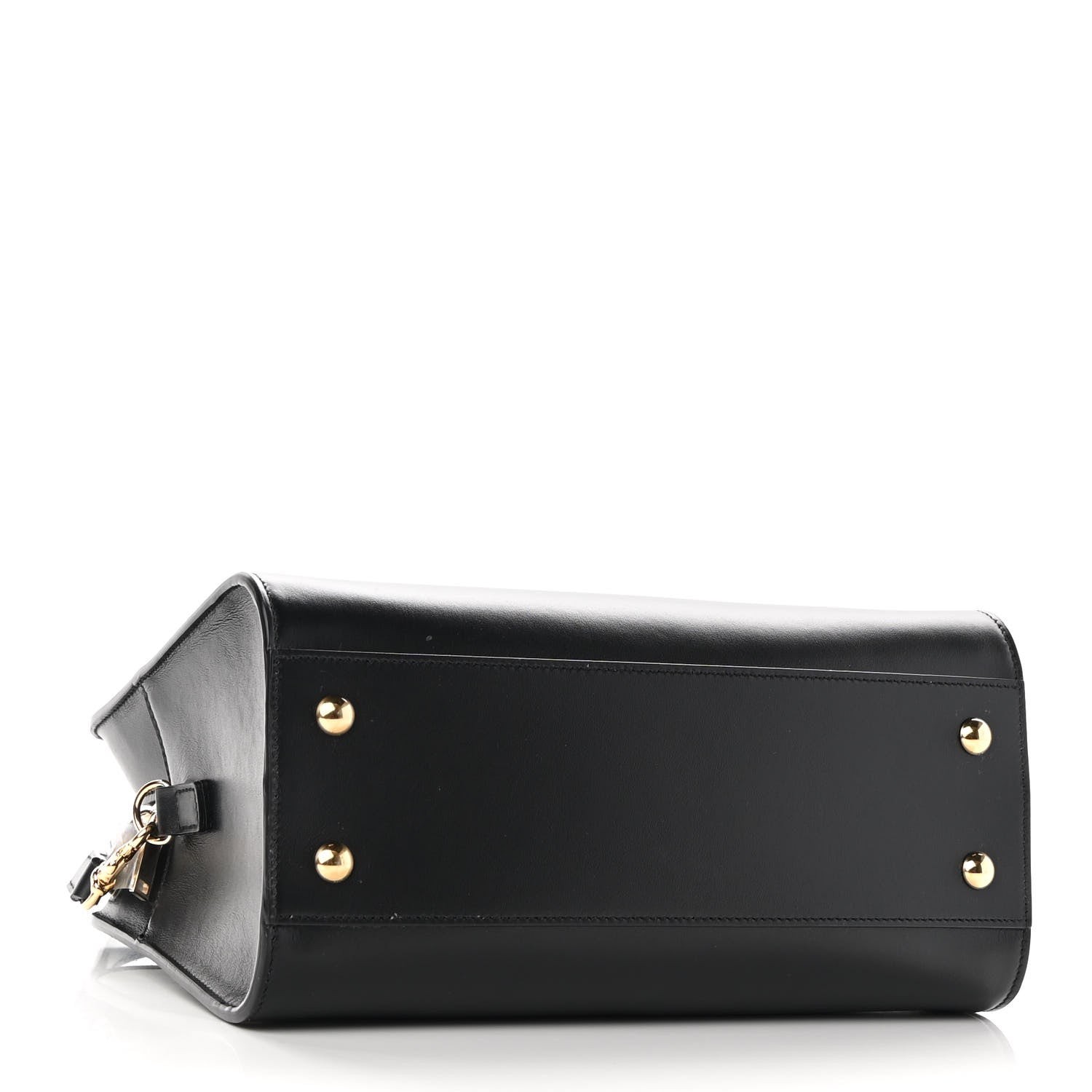 Saint Laurent Calfskin Monogram Baby Cabas Black 4 of 8
