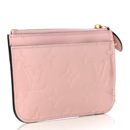 Louis Vuitton Vernis Key Pouch Rose Ballerine 3 of 12