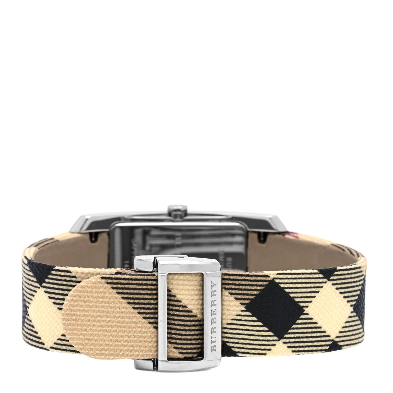 Burberry Stainless Steel Calfskin 25mm Heritage Nova Check Quartz Watch BU9403 3 of 5