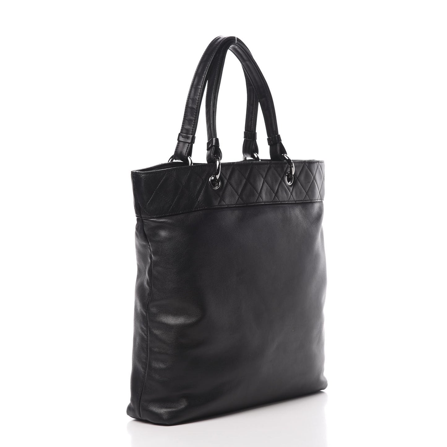 Lambskin CC Shoulder Bag Black