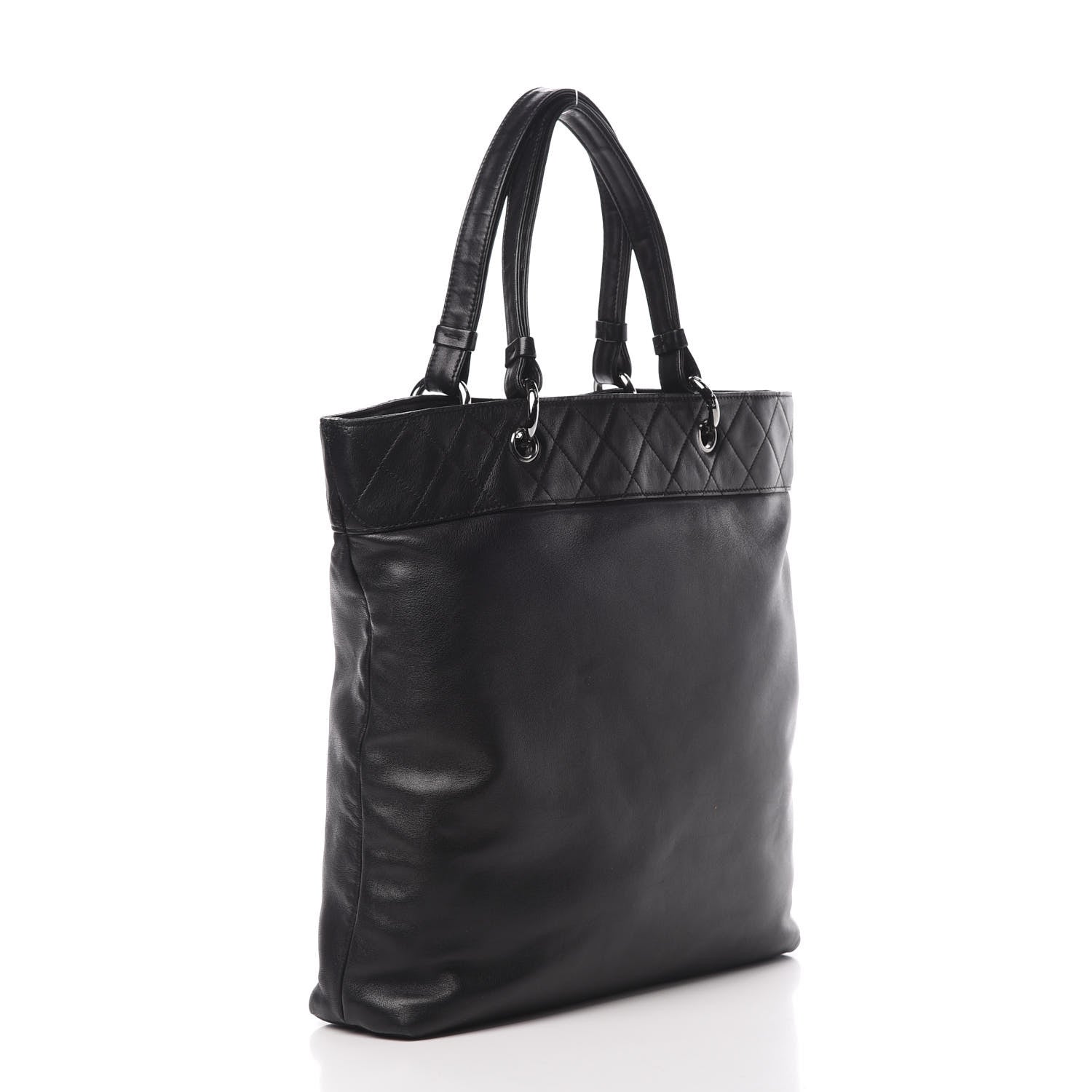 Chanel Lambskin CC Shoulder Bag Black 3 of 11