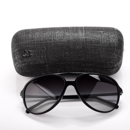 Chanel Aviator Sunglasses 5287 Black 8 of 8