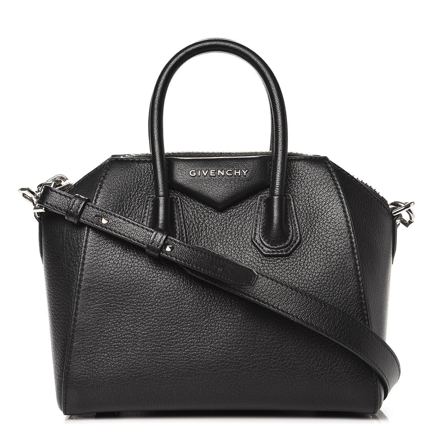 Givenchy Sugar Goatskin Mini Antigona Black 1 of 8