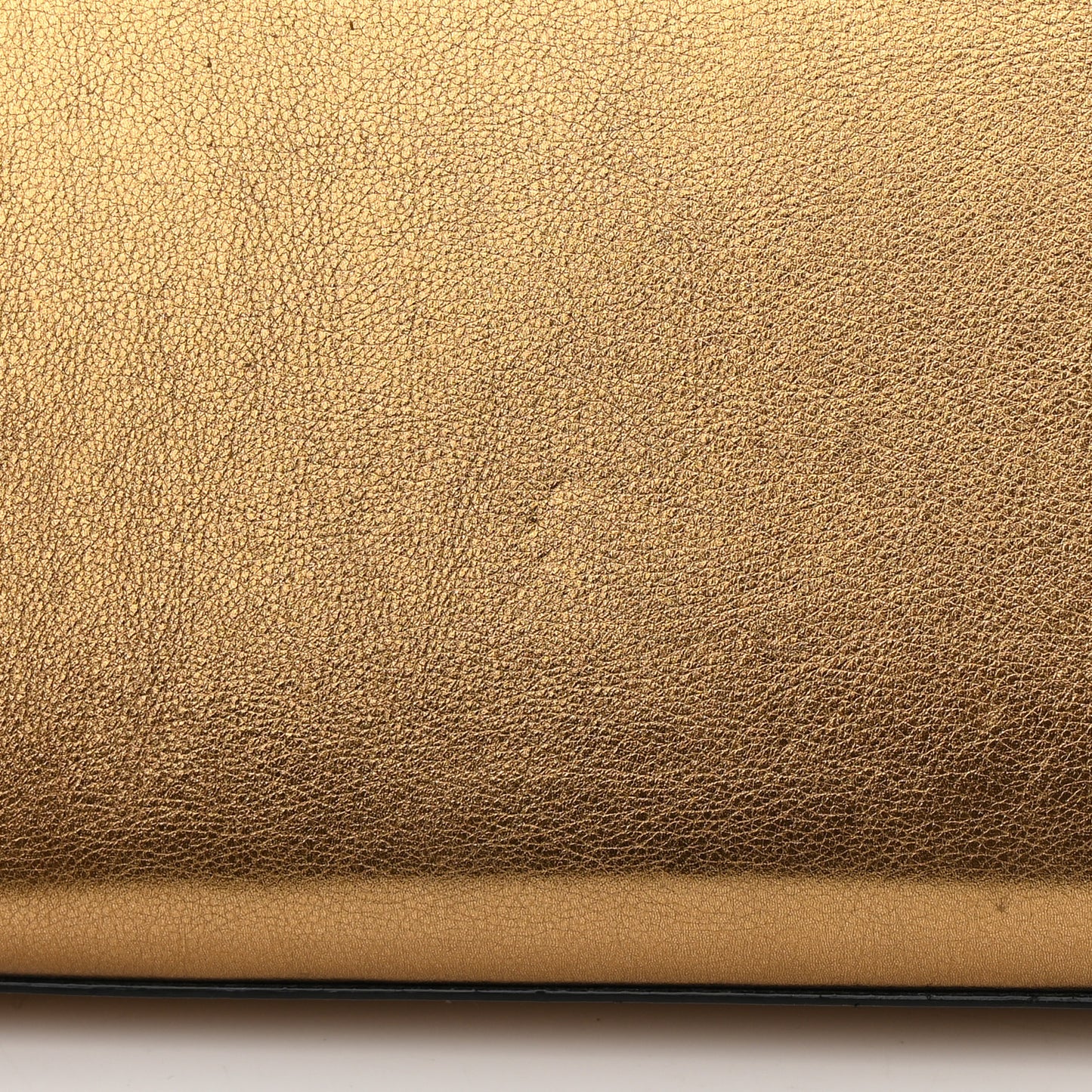 Metallic Calfskin Small Classic Monogram Kate Tassel Satchel Gold