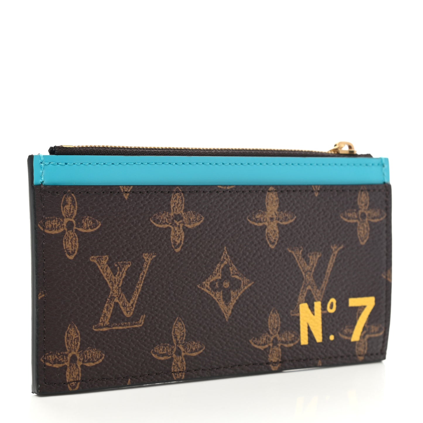 Monogram Vintage Calfskin Trunk L'œil Coin Card Holder