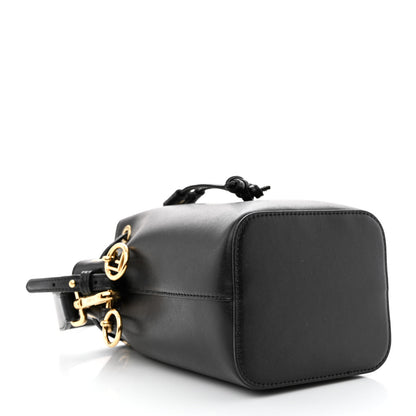 Fendi Vitello Liberty Lucido F is Fendi Mini Mon Tresor Bucket Bag Black 4 of 11