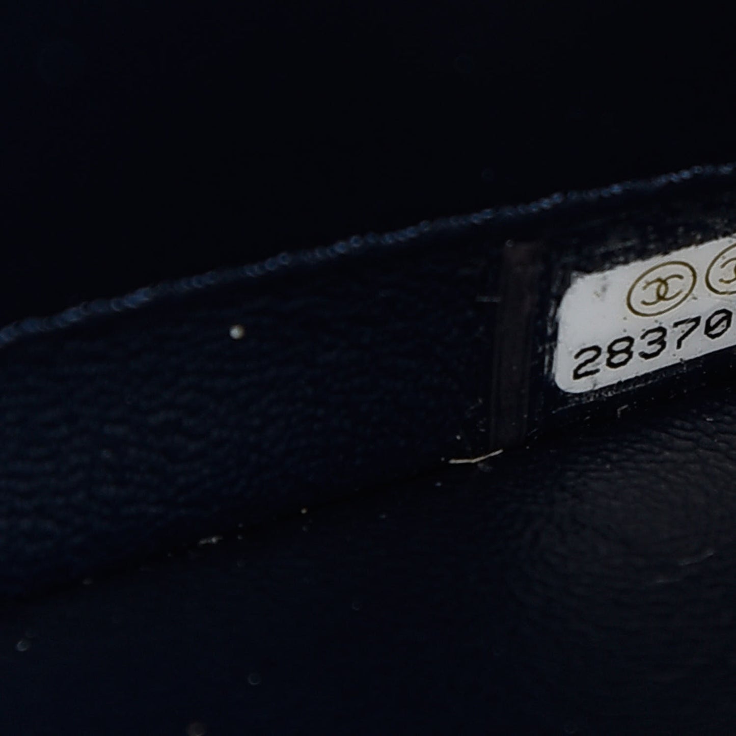 Lambskin Quilted Small Trendy CC Dual Handle Flap Bag Navy