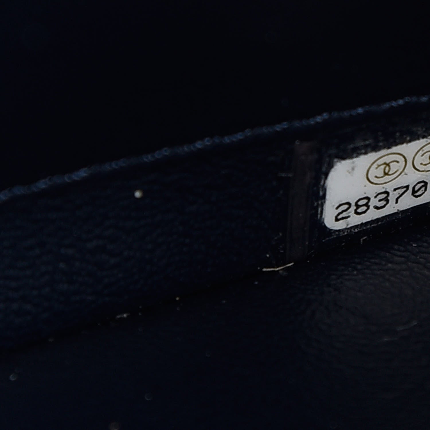 Chanel Lambskin Quilted Small Trendy CC Dual Handle Flap Bag Navy 9 of 12
