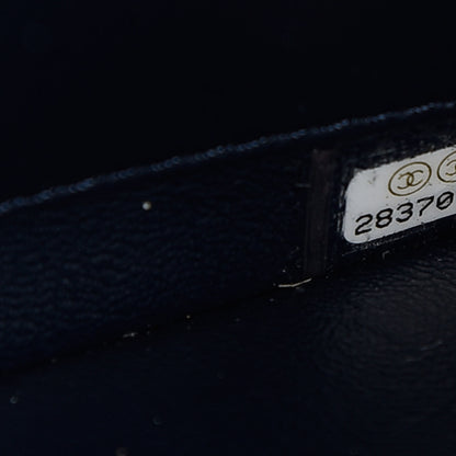 Chanel Lambskin Quilted Small Trendy CC Dual Handle Flap Bag Navy 9 of 12