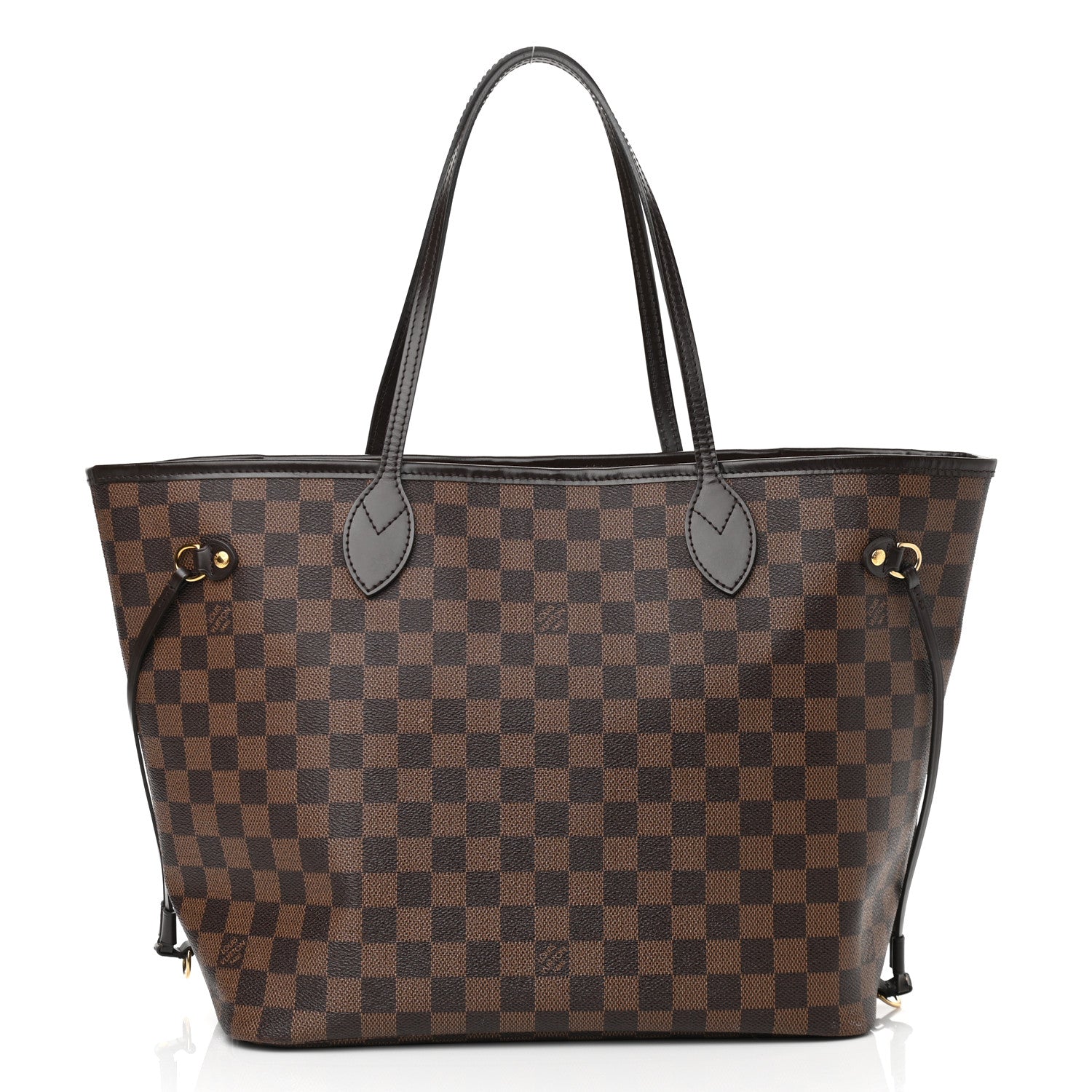 Louis Vuitton Damier Ebene Neo Neverfull MM Rose Ballerine 3 of 11