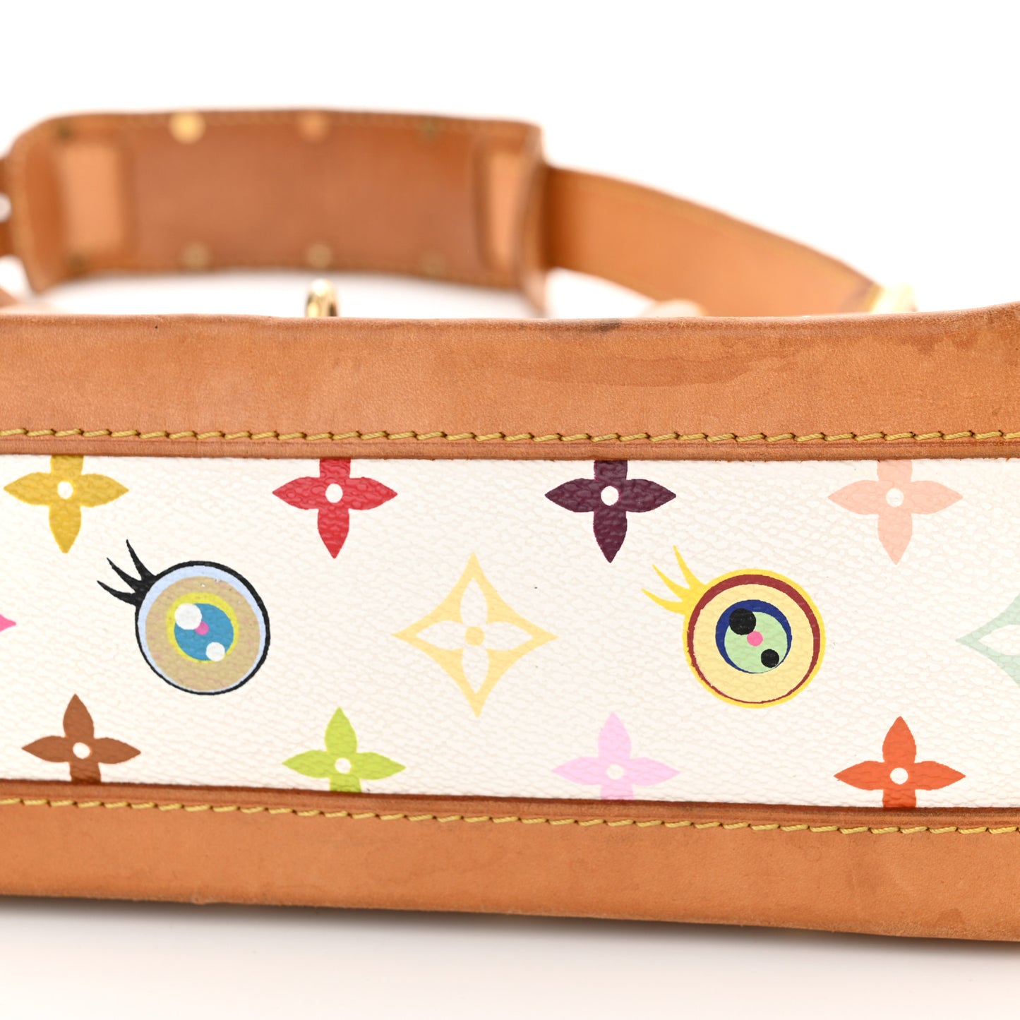 Monogram Multicolor Eye Miss You White