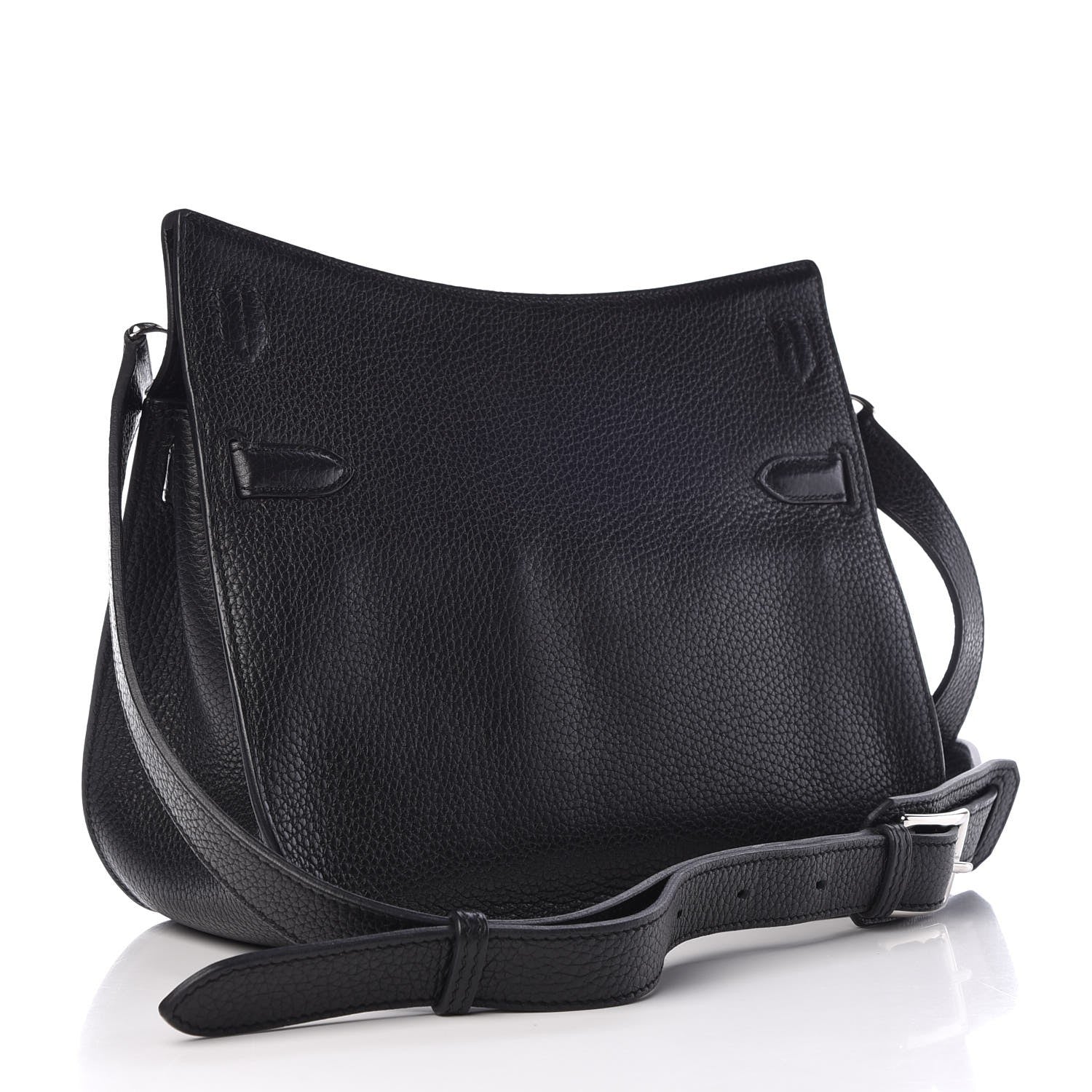 Hermes Taurillon Clemence Jypsiere 28 Black 3 of 8
