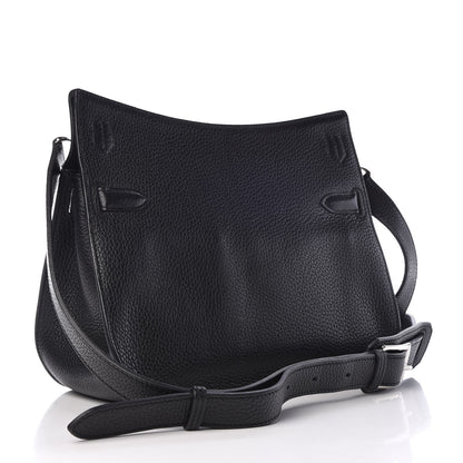 Hermes Taurillon Clemence Jypsiere 28 Black 3 of 8