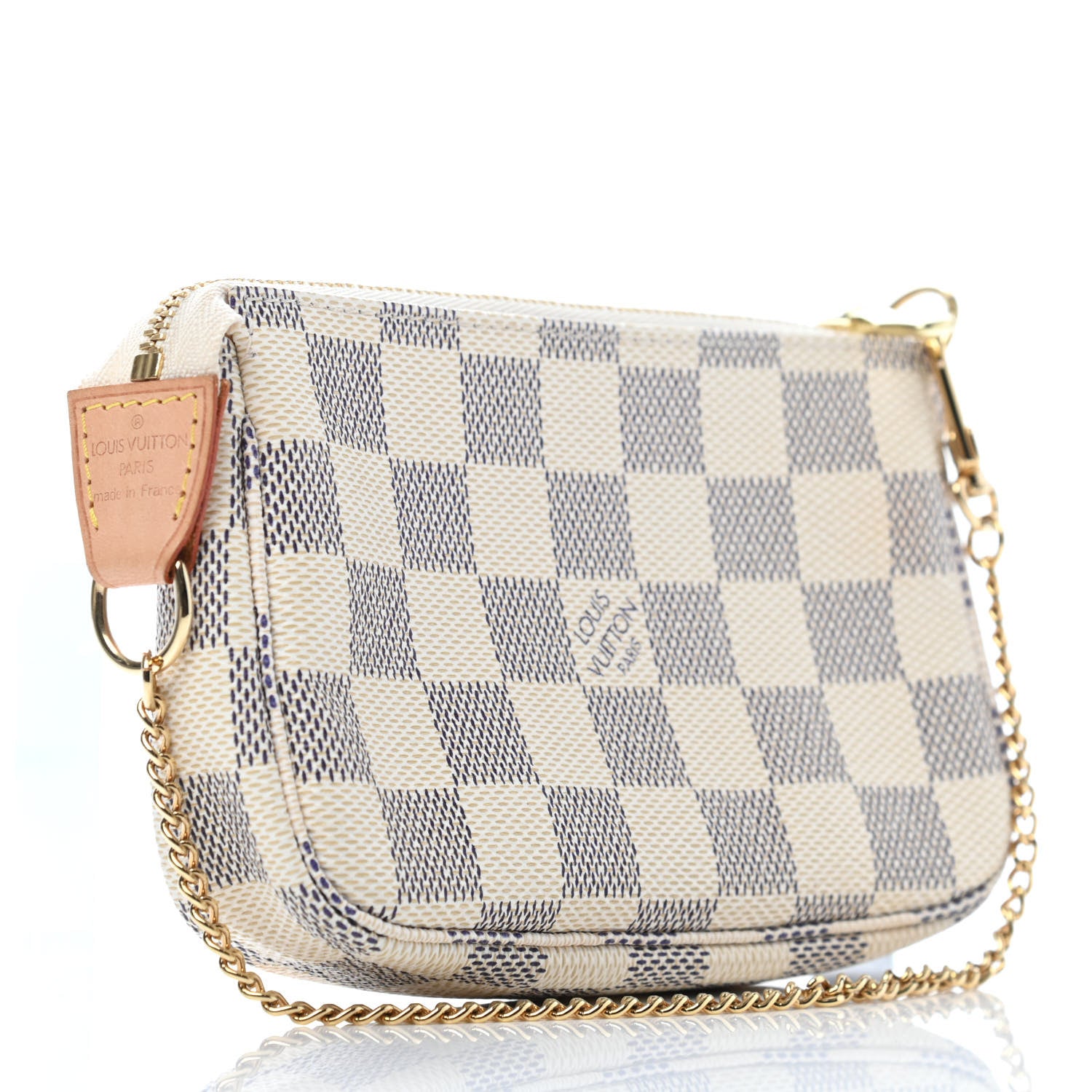 Louis Vuitton Damier Azur Mini Pochette Accessories 2 of 4